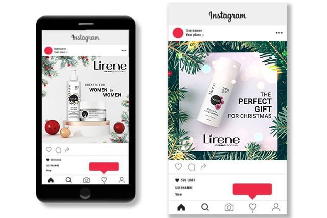 social media post design portfolio 1