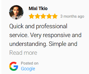 outstanding feedback on our design services