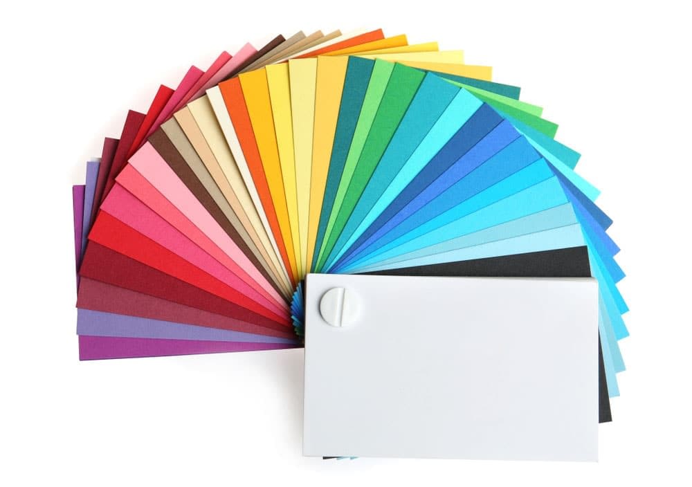 best color for business cards