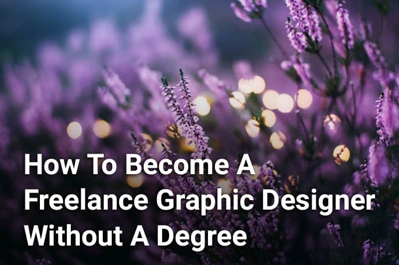 How To Become A Freelance Graphic Designer Without A Degree