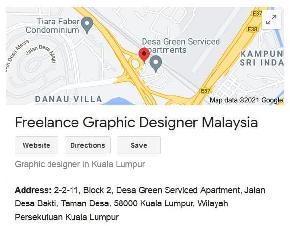 optimize google my business web design package malaysia