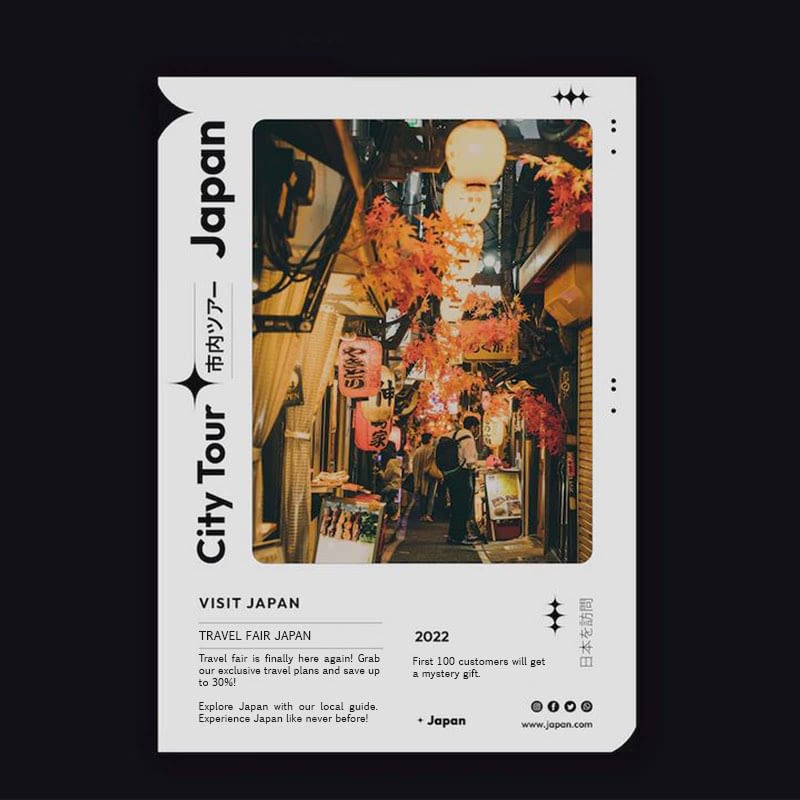 flyer design price for travel company