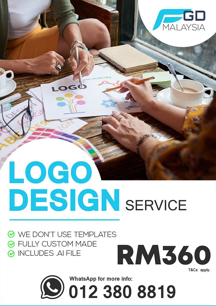 logo design price malaysia RM360 val